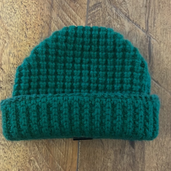 REISS Winter Hat Toque Green - Picture 5 of 9